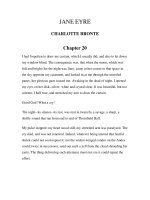 LUYỆN ĐỌC TIẾNG ANH QUA TÁC PHẨM VĂN HỌC-JANE EYRE CHARLOTTE BRONTE Chapter 20