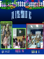 Trình chiếu thi Hiệu trưởng giỏi Mầm non