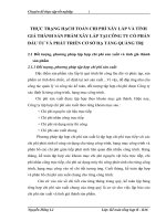 THỰC TRẠNG HẠCH TOÁN CHI PHÍ XÂY LẮP VÀ TÍNH GIÁ THÀNH SẢN PHẨM XÂY LẮP TẠI CÔNG TY CỔ PHẦN ĐẦU TƯ VÀ PHÁT TRIỂN CƠ SỞ HẠ TẦNG QUẢNG TRỊ