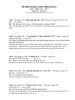 Đề kiểm tra đọc thành tiếng CKI-TV4