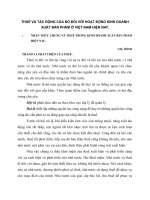 THUẾ VÀ TÁC ĐỘNG CỦA NÓ ĐỐI VỚI HOẠT ĐỘNG KINH DOANH XUẤT BẢN PHẨM Ở VIỆT NAM HIỆN NAY