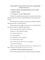 THỰC TRẠNG TỔ CHỨC KẾ TOÁN TÀI SẢN CỐ ĐỊNH HIỆN HÀNH Ở VIỆT NAM