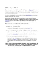 22.3. Connecting from the Road