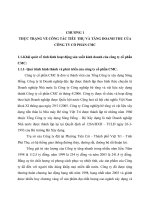 Thực trạng về công tác tiêu thụ sản phẩm và tăng Doanh thu của  công ty cổ phần CMC.