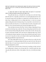 MỘT SỐ Ý KIẾN ĐỀ XUẤT NHẰM HOÀN THIỆN TỔ CHỨC KẾ TOÁN TẬP HỢP CHI PHÍ SẢN XUẤT VÀ TÍNH GIÁ THÀNH SẢN PHẨM Ở NHÀ MÁY GIẦY PHÚC YÊN