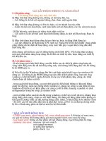 cac loi thong thuong va cach su ly