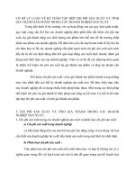 CƠ SỞ LÝ LUẬN VỀ KẾ TOÁN TẬP HỢP CHI PHÍ SẢN XUẤT VÀ TÍNH GIÁ THÀNH SẢN PHẨM TRONG CÁC DOANH NGHIỆP SẢN XUẤT