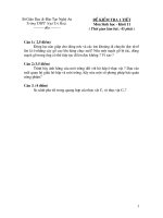 đề kiểm tra sinh 11