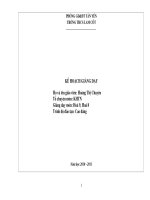 khgiang day hoa 9- thang 8,9