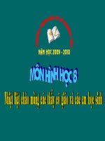 Bài giảng Tinh chất ĐPG của tam giác-Tiết 40