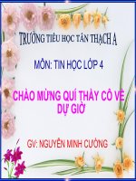 Gián án Những gì em đã biết quyển 2 _ chương soạn thảo văn bản