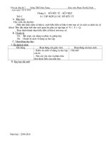 Tiết 29 Đại số 7 ( Chuẩn KTKN )