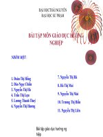 giáo dục hướng nghiệp