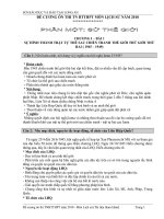 Gián án Đề cương ôn thi tốt nghiệp năm 2010