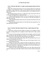 LÝ THUYẾT KẾ TOÁN