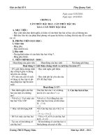 Bài giảng GIÁO ÁN ĐẠI SỐ 8 HAY 2010