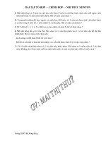 Bài giảng hoan vi, chinh hop, to hop