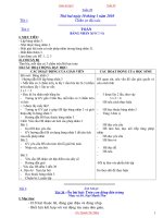 Bài soạn giáo án lớp 2_tuần 20