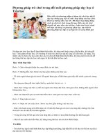 PP TRO CHOI TRONG DAY HOC