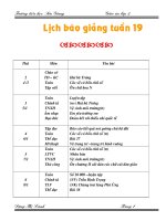 Bài soạn giao an tuan 19 co ki nang song