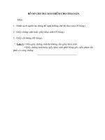 Bài giảng Ho so che do thai san (mau 1)