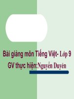 Tiết 53 Tổng kết từ vựng
