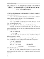 thực trạng kế toán tập hợp chi phí sản xuất và tính giá thành sản phẩm tại công ty xây dựng giao thông Đông Hưng