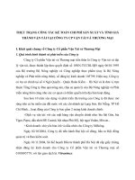 THỰC TRẠNG CÔNG TÁC KẾ TOÁN CHI PHÍ SẢN XUẤT VÀ TÍNH GIÁ THÀNH VẬN TẢI TẠI CÔNG TY CP VẬN TẢI VÀ THƯƠNG MẠI