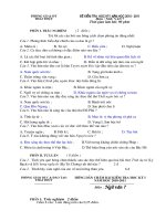 Bài soạn Đề kiểm tra HKI - Ngữ văn 7(có HD)