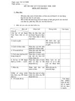 Gián án đề thi học kì I mt6