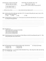 NEW THI HK1 2011-2012 LỚP 11