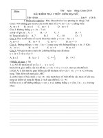 Bài soạn kiem tra dai so