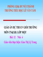 Bài giảng Bài 12 nhà ở