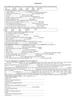 Tài liệu exercise of good students