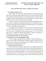 Gián án BÁO CÁO TỔNG KÊT PCGD BA CẤP (MỚI)