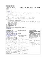 Bài giảng hóa 8 tiết 41,42