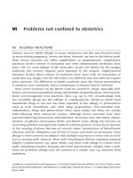 Problems not confined to obstetrics