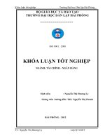 GIẢI PHÁP TĂNG CƯỜNG CÔNG tác HUY ĐỘNG vốn tại NGÂN HÀNG THƯƠNG mại cổ PHẦN bưu điện LIÊN VIÊT – CHI NHÁNH hải PHÒNG 