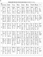 Gián án TKB 2010-2011