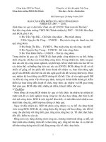 Tài liệu báo cáo kiểm điểm BCH công đoàn