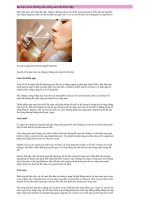 Bài soạn Ba loại nước không nên uống khi thức dậy