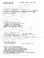 Bài giảng de thi dh so 2 - hd giai nhanh