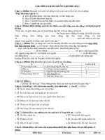 De cuong on tap gdcd6 hoc ky I