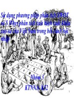 Gián án Sử dụng phương pháp phân tích SWOT và 5 Whys phân tích tình hình xuất khẩu cao su của Việt Nam trong bối cảnh hội nhập