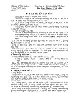 Bài giảng bao cao sau tet tan mao