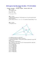 đề thi học sinh giỏi toán lớp 6