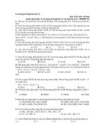 cac dang bai tap co ban 11 chat luong 