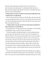 MỘT SỐ Ý KIẾN NHẰM HOÀN THIỆN CÔNG TÁC KẾ TOÁN LƯU CHUYỂN HÀNG HOÁ NHẬP KHẨU VÀ PHƯƠNG HƯỚNG NÂNG CAO HIỆU QUẢ HOẠT ĐỘNG KINH DOANH TẠI CÔNG TY THƯƠNG MẠI