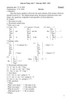 Gián án g.a tieng anh 7 ca nam