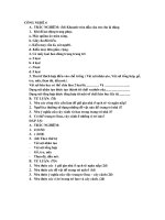 Tài liệu Thi HK1 công nghệ 6